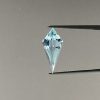 Kite shaped aquamarine