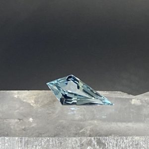 Kite shaped aquamarine