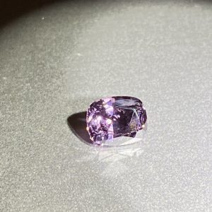 Purplish gray spinel