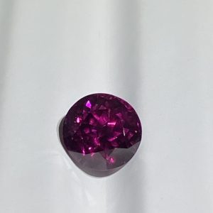 Purple almandine garnet