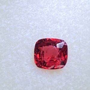 Beautiful duo of pink and red Burmese spinel.