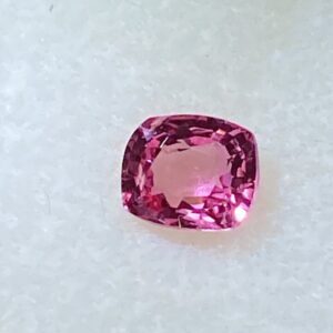 Beautiful duo of pink and red Burmese spinel.