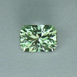 Flawless precision cut mint tourmaline
