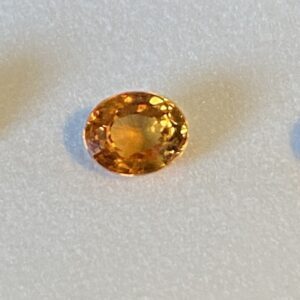 Set of 8 spessartine mandarin garnets