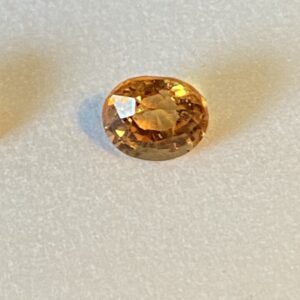 Set of 8 spessartine mandarin garnets