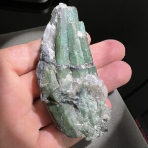 Brazilian emerald crystals on matrix