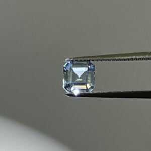 Square cut aquamarine