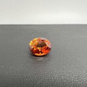 Perfect large spessartine mandarin garnet