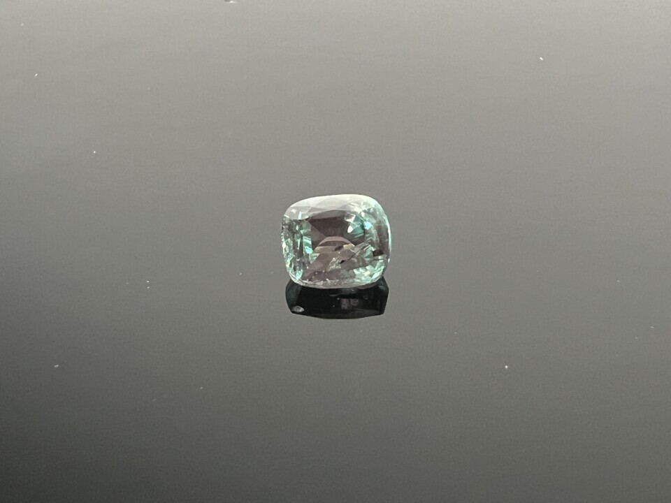 Natural color change alexandrite gemstone