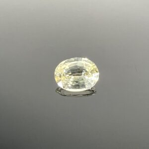Soft yellow Sri Lanka sapphire