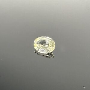 Soft yellow Sri Lanka sapphire