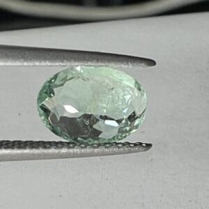 Certified green Paraïba tourmaline