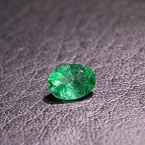 Oval Zambian emerald