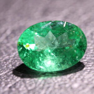Oval Zambian emerald