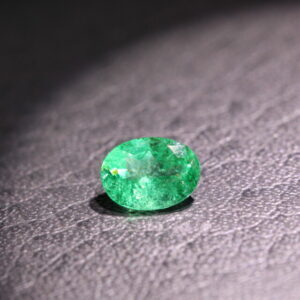 Oval Zambian emerald