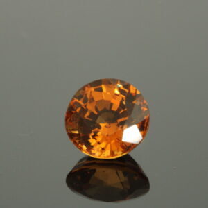 Small round spessartine garnet