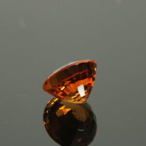 Small round spessartine garnet