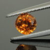Small round spessartine garnet