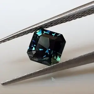 Colorchange blue green sapphire