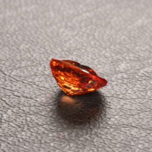 Oval spessartine garnet