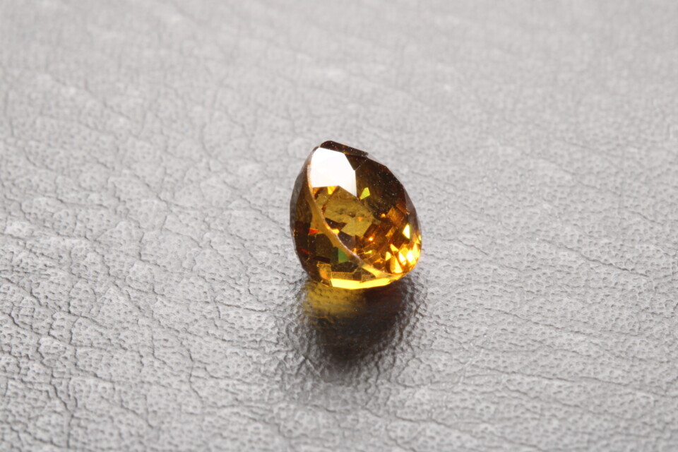 Beautiful cognac colored Mali garnet