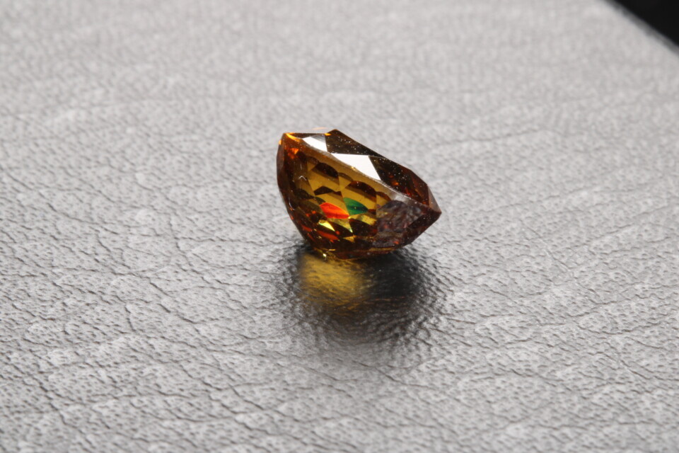 Beautiful cognac colored Mali garnet