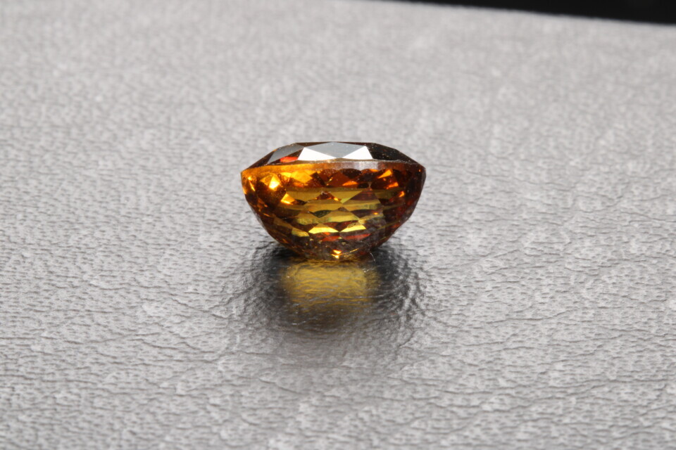Beautiful cognac colored Mali garnet