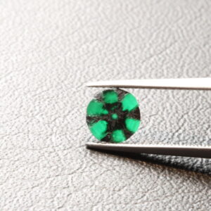 Beautiful Colombian trapiche emerald