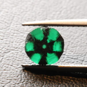 Beautiful Colombian trapiche emerald