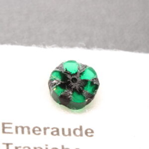 Beautiful Colombian trapiche emerald