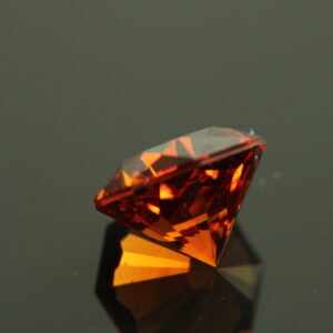 Octagonal spessartine garnet