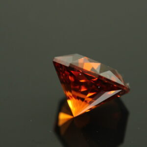 Octagonal spessartine garnet