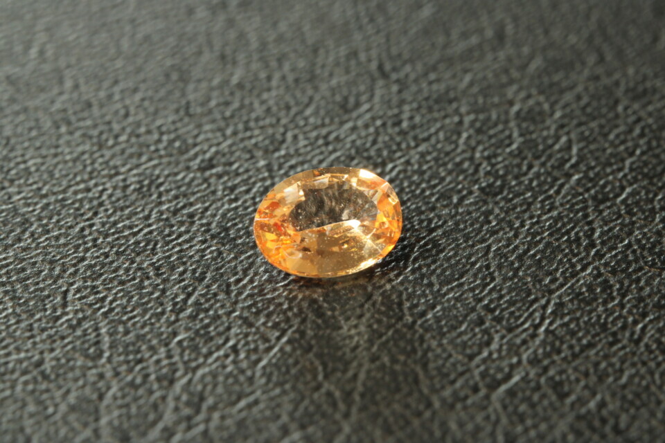 Certified Padparadscha sapphire