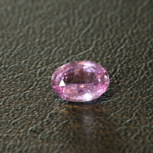 Oval cut pink sapphire