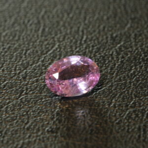 Oval cut pink sapphire