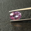 Oval cut pink sapphire