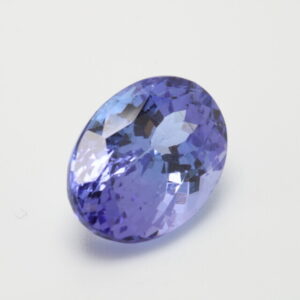 Violet blue tanzanite