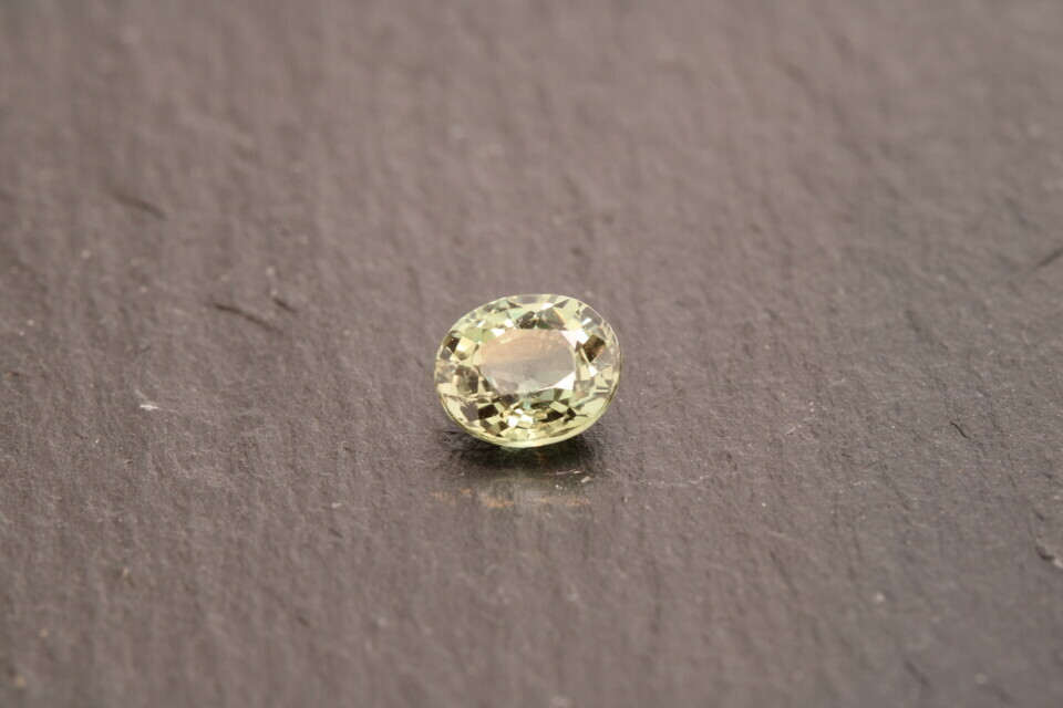 Natural alexandrite gemstone