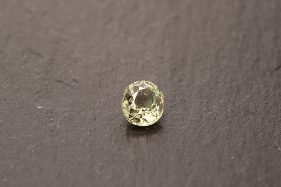 Natural alexandrite gemstone