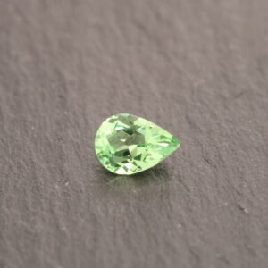 Light green tsavorite garnet