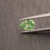 Light green tsavorite garnet