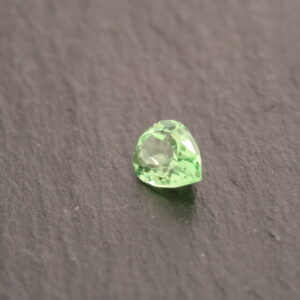 Light green tsavorite garnet