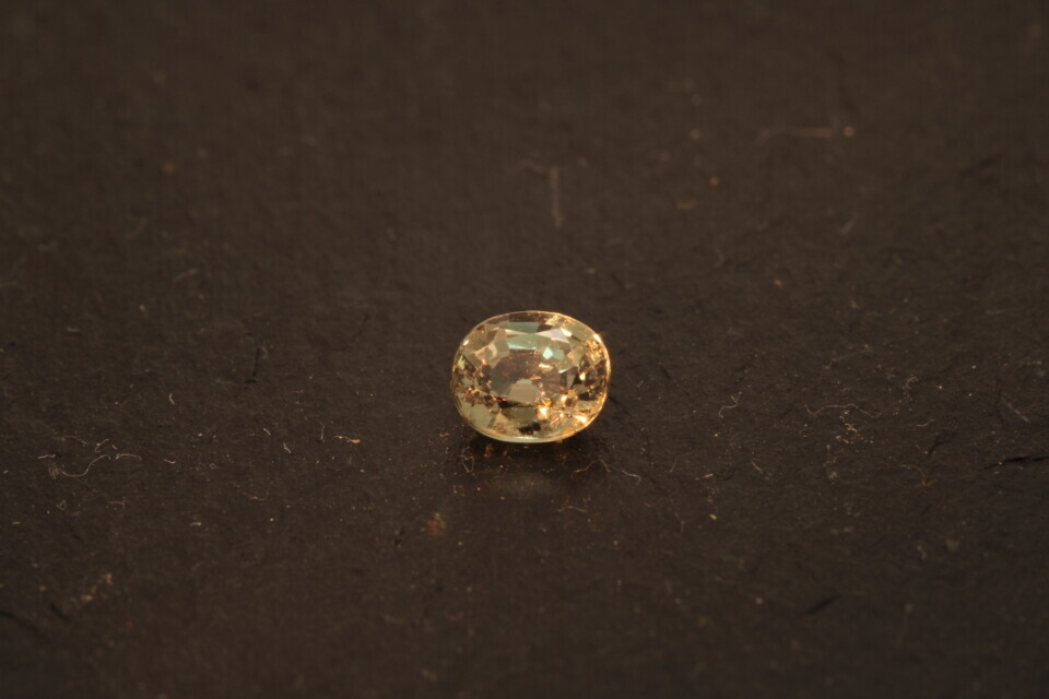 Natural color change alexandrite gemstone
