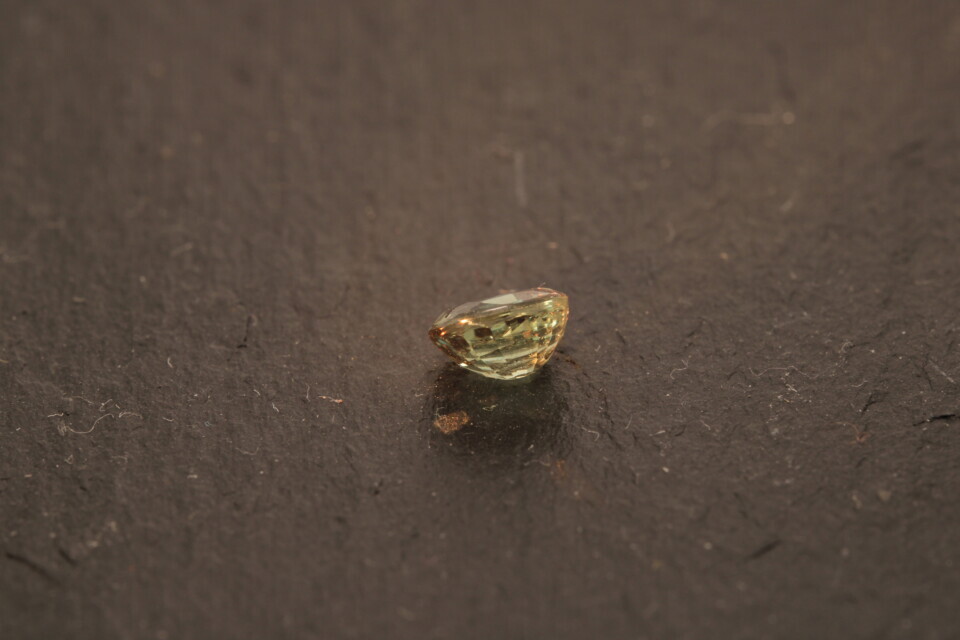 Natural color change alexandrite gemstone