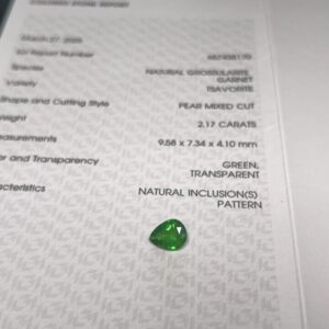 Buy green tsavorite garnet