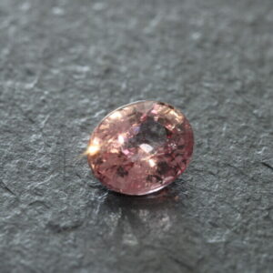 Certified padparadscha sapphire