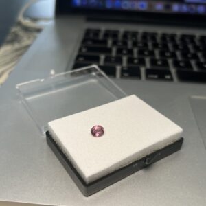 Certified padparadscha sapphire