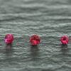 Red beryl (bixbite) set