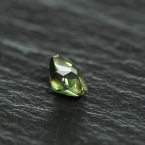 Australian unheated sapphire with rutile needles