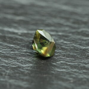 Australian unheated sapphire with rutile needles